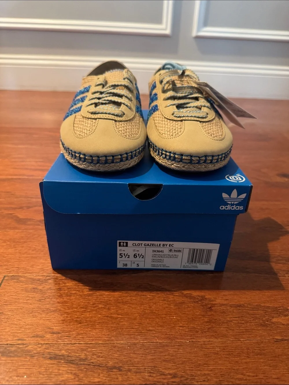 Adidas CLOT Gazelle by Edison Chen size M 5.5 / W 6.5